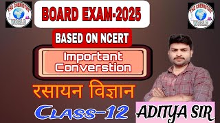 conversion in organic chemistry class 12 tricksl 202425 [upl. by Rovit]