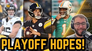 Steelers Playoff Hopes Come Down to Three Teams [upl. by Sixla635]