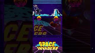 Space Invaders Retrowave Worlds Best Bespoke Arcades By SHARKADE [upl. by Foushee]