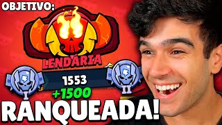 OBJETIVO LENDÁRIA NO BRAWL STARS 🤔 VOU CHEGAR [upl. by Sauer736]