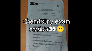 Chemistry exam review👀😌💥 Study with music trending viralvideo plustwo exam [upl. by Ynnavoj]