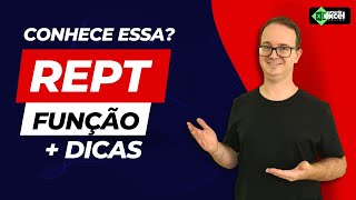 Como usar Função REPT em Gráficos com Formatação Condicional no EXCEL [upl. by Filomena]