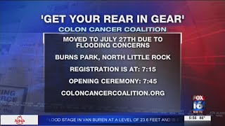 Colon Cancer Coalition presents annual Get Your Rear in Gear 5K RunWalk Event [upl. by Sarilda]