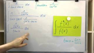 Tricks zur Substitution von Integralen  Tangensdefinition anwenden  Beispiel 2 [upl. by Rohn144]