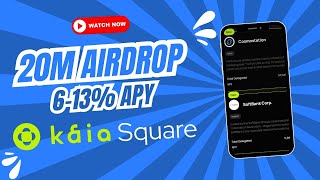 New Blockchain Platform na may Airdrop  Kaia Up to 20M Kaia Token Airdrop [upl. by Harrie872]