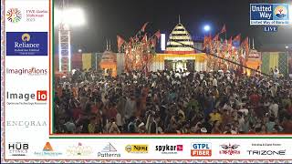 United Way Of Baroda  Garba Mahotsav 2023 By Atul Purohit  Day 7 [upl. by Htebezile418]