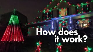 How does a holiday light show work [upl. by Bonina]