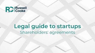 Legal guide to startups shareholders agreements [upl. by Sehguh]