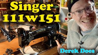 Singer 111w151 on Derek Does [upl. by Namaan]