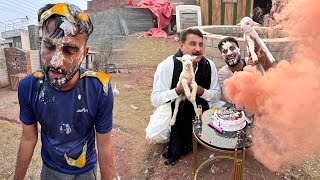 Baby Goats Or Turab ki Birthday Day Abu K sath celebrate Ki😍🎉🥳 [upl. by Sehguh]