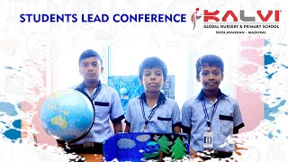 MadhavS  DharshanM  STUDENTS LED CONFERENCE  Kalvi Global Nursery amp Primary School [upl. by Marji271]