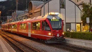 Rhätische Bahn SBahn nach Schiers ● Thusis [upl. by Kain901]