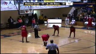 Isaac Hamilton of St John Bosco dunks plus foul at ChikfilA Classic [upl. by Tsirhc]