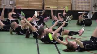 Innebandy med knäkontroll [upl. by Torrlow]