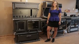 Wood Cook Stove Comparison Elmira Fireview Vs JA Roby Chief [upl. by Mimajneb]