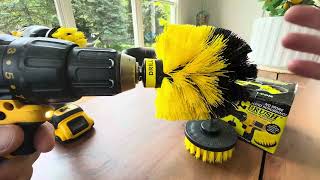 Drillbrush Drill Brush Scrub Brush Drill Attachment Kit Our Drill Brush Attachment kit is Great for [upl. by Arty30]