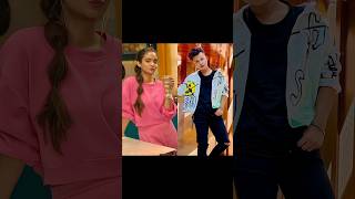 anushka sen and riyaz aly trending tiktok video viral youtubeshorts [upl. by Nylesaj]