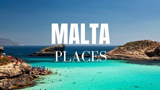 Top 10 Best places to visit in Malta 🇲🇹 Travel Video [upl. by Nnylyoj]