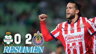 SANTOS 02 CHIVAS J16  El Rebaño está en Fase Final [upl. by Jagir454]