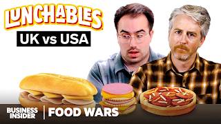 US vs UK Lunchables  Food Wars  Insider Food [upl. by Thormora]