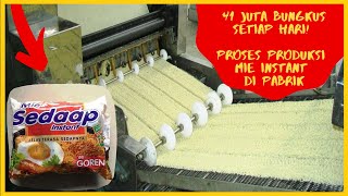 41 JUTA BUNGKUS SETIAP HARI PROSES PEMBUATAN PRODUKSI MIE INSTANT DI PABRIK [upl. by Omero484]