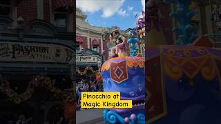 Pinocchio at Disneys Magic Kingdom Festival of Fantasy Parade pinocchiodisney [upl. by Gilles]