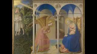 Fra Angelico The Annunciation Prado [upl. by Irahcaz]