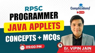 Java Applets  RPSC Programmer 2024 I RPSC Programmer Classes  Test Series  ACP  CompAcademy [upl. by Aileme773]