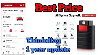 Thinkdiag with original application 1 Year update Best Price  Thinkdiag plus application [upl. by Ahsienet]