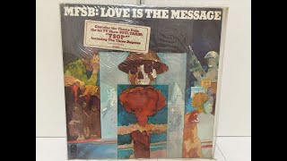 MFSB  LOVE IS THE MESSAGE SIDE A [upl. by Santoro]