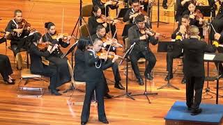 La Campanella Niccolo Paganini Soloist  Kun Orchestra  Royal Thai Navy Orchestra [upl. by Rialb]