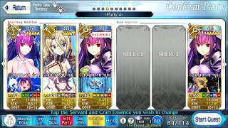 FGO NA Halloween 2024 CQ  Bradamante 3 Turn [upl. by Joash]