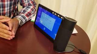 Lenovo Tab 4 con altavoz de Alexa [upl. by Ennayllek]