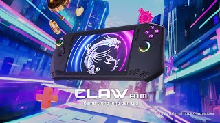 Claw A1M  Game trong lòng bàn tay  MSI [upl. by Sueaddaht262]