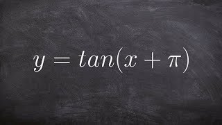 Graphing the Tangent Function with a Phase Shift [upl. by Yeliak]