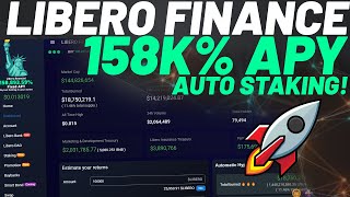 LIBERO FINANCE  158K APY  Step By Step Tutorial How To Buy amp Autostake LIBERO [upl. by Ikram]