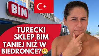 🇹🇷 Zakupy w TURCJI Ceny w Tureckim Dyskoncie BIM [upl. by Retrop73]