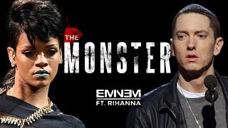 Eminem Feat Rihanna  The Monster Karaoke lyrics HD QUALITY [upl. by Gitel]