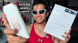 CHANAUTY IPL COOLING HAIR REMOVAL DEVICE  UNBOXING amp TUTORIAL IPL HAIR REMOVAL [upl. by Lovell]