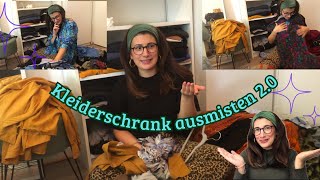 Restlichen Kleiderschrank ausmisten amp organisieren 20 [upl. by Claudy407]