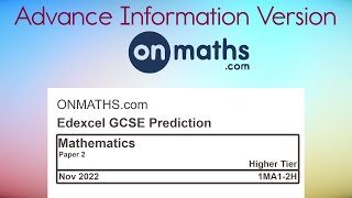 AQA GCSE Maths November 2022 Predicted Foundation Paper 1 [upl. by Eldon]