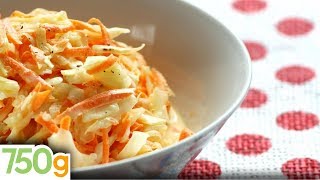 Recette de la salade Coleslaw  750g [upl. by Ellan]