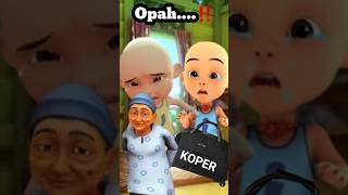 opah pergi tinggalkan upin ipin dan kakros upinipin opah kakros upinipinterbaru [upl. by Rediah]