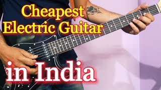 Cheapest Electric Guitar in India  Juarez Electric Guitar ReviewUnboxing [upl. by Eamaj620]