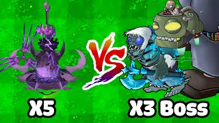 5 DEMON KING vs 3 BOSS Who Will Win PVZ Hybrid Challenge V261 [upl. by Toms]