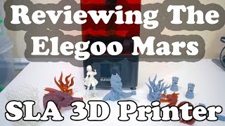 Elegoo Mars Review  My First Resin Printer [upl. by Norahc]