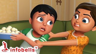 Chunnu Munnu Thhey Do Bhai  Hindi Rhymes for Children  Infobells [upl. by Anenahs]