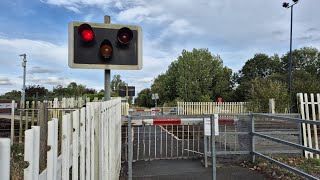 SherburninElmet Level Crossing North Yorkshire 02062024 [upl. by Karlis]