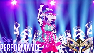 Cow sings quotBonesquot by Imagine Dragons  SEASON 10  THE MASKED SINGER [upl. by Haseena]