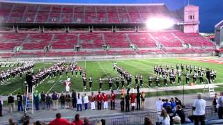 OSUMB Hang on Sloopy at the conclusion of The Buckeye Invitational 10 13 2012 [upl. by Lovato]